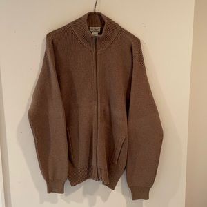 Men’s LL Bean Zip Up Sweater